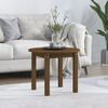vidaXL Coffee Table Honey Brown &Oslash; 55x45 cm Solid Wood Pine