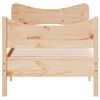 vidaXL Bed Frame without Mattress 90x200 cm Solid Wood Pine