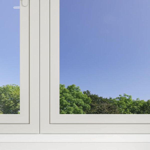 vidaXL Solar Films 5 pcs Static Reflective Effect Silver PVC