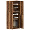 vidaXL Shoe Cabinet Old Wood 80 x 39 x 178 cm Engineered Wood