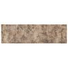 vidaXL Kitchen Rug Brown Concrete 300 x 60 cm 100% Polyamide Washable