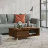 vidaXL Coffee Table Brown Oak 90x60x35 cm Engineered Wood