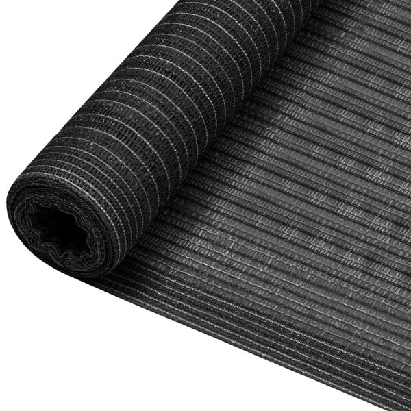 vidaXL Privacy Net Anthracite 2x25 m HDPE 195 g/m&sup2;