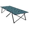 vidaXL Folding Camping Bed Folding Leaf 2 pcs Forest 206 x 76 x 74 cm