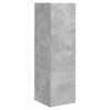 vidaXL TV Cabinet Set Wall-mounted 3 pcs Concrete Grey Engineered Wood