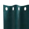 vidaXL Blackout Curtains 2 pcs Dark Green 140 x 140 cm Velvet