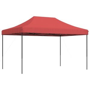 vidaXL Foldable Party Tent Pop-Up Burgundy 440x292x315 cm