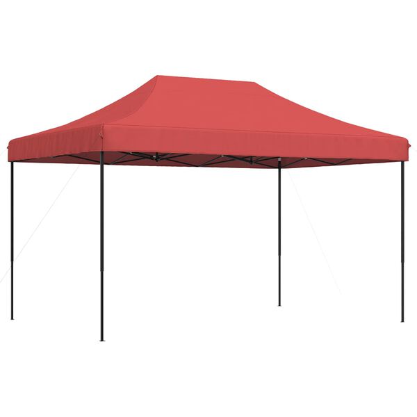 vidaXL Party Tent Folding Burgundy 292 x 440 x 315 cm Oxford Fabric