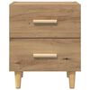 vidaXL Bed Cabinet 2 pcs Artisan Oak 40 x 35 x 47.5cm Engineered Wood