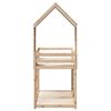 vidaXL Bunk Bed without Mattress 80x200 cm Solid Wood Pine
