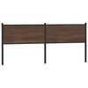 vidaXL Replace Headboard Brown Oak 190 cm Engineered Wood and Steel