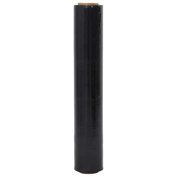 vidaXL Stretch Film 6 pcs Black 23 &mu;m 50 cm x 300 m