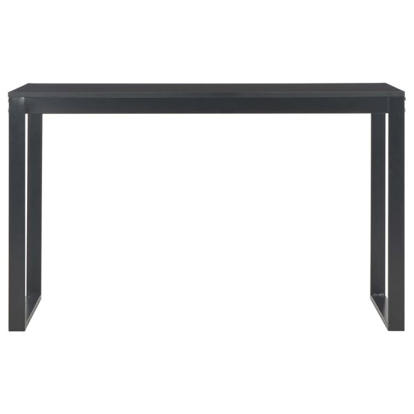 vidaXL Computer Desk Black 120x60x70 cm
