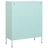 vidaXL Storage Cabinet Mint 80x35x101.5 cm Steel