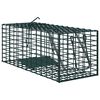 vidaXL Animal Trap Green 31 x 13 x 12cm Steel