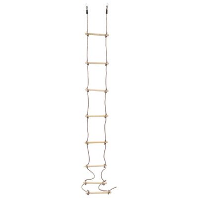 vidaXL Kids Rope Ladder 290 cm Wood