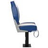 vidaXL Boat Seat with Pedestal 360&deg; Rotatable