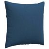 vidaXL Sofa Pillows 2 pcs Blue 80 x 80 cm Fabric
