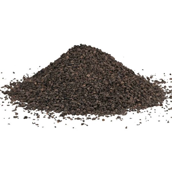 vidaXL Basalt Gravel 10 kg Black 1-3 mm