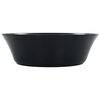 vidaXL Wash Basin 41x12.5 cm Ceramic Black