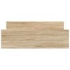 vidaXL Bed Frame without Mattress Sonoma Oak 140x200 cm