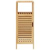 vidaXL Bathroom Cabinet with Shelf 36x33x87 cm Bamboo
