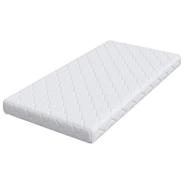 vidaXL Mattress White 80 x 160 cm PU Foam