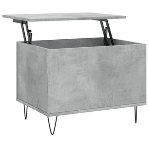 vidaXL Coffee Table Concrete Grey 60x44.5x45 cm Engineered Wood