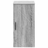 vidaXL Bathroom Cabinet Wall-mounted Grey Sonoma 30 x 31.5 x 61 cm