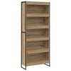 vidaXL Book Cabinet 2 pcs Artisian Oak 80 x 30 x 189.5 cm