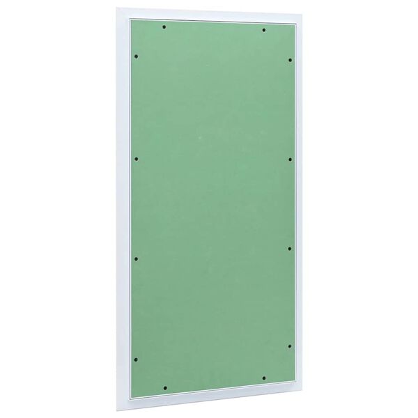 vidaXL Access Panel Green and Silver 45 x 85 cm