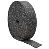 vidaXL Rubber Granulate Roll Black 2000 x 12 x 0.8 cm Rubber