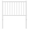 vidaXL Metal Replace Headboard White 75 cm