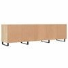 vidaXL TV Cabinet Sonoma Oak 150x30x44.5 cm Engineered Wood