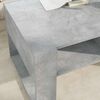 vidaXL Coffee Table Concrete Grey 92 x 53 x 45 cm Engineered Wood