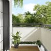vidaXL Balcony Screen Cream 75x700 cm 100% Polyester Oxford