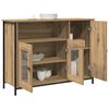 vidaXL Sideboard Artisan Oak 100 x 35 x 75 cm