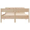 vidaXL Bed Frame without Mattress 120x200 cm Solid Wood Pine