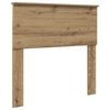 vidaXL Bed Frame Artisian Oak 100 x 200 cm Engineered wood