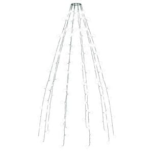 vidaXL Christmas Tree Net Lights with 150 LEDs Cold White 150 cm