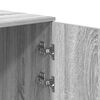 vidaXL Storage Cabinet Grey Sonoma 50x45x103.5 cm Engineered Wood
