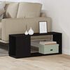 vidaXL TV Cabinet Set Black Oak 80 x 24 x 32 cm Engineered Wood