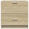 vidaXL Sink Cabinet Sonoma Oak 59x37x59 cm Engineered Wood