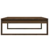vidaXL Coffee Table Brown Oak 100x100x35 cm Engineered Wood