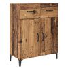 vidaXL Highboard Old Wood 69.5 x 34 x 180 cm Engineered Wood