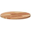 vidaXL Table Top Round Ø40x2 cm Solid Wood Acacia