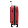vidaXL Suitcase Set 3 pcs Red 50 x 31 x 78 cm ABS Plastic and Steel
