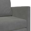vidaXL Folding Sofa Bed Dark Grey 124 x 71 x 78 cm Velvet