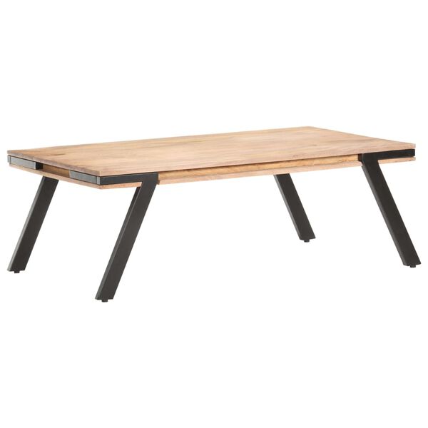 vidaXL Coffee Table 114x65x40 cm Solid Mango Wood