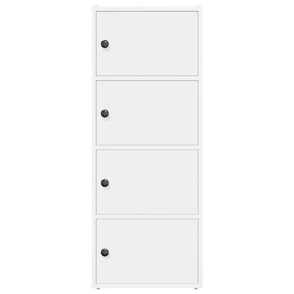 vidaXL Bookcase White 40x24x102 cm Engineered Wood